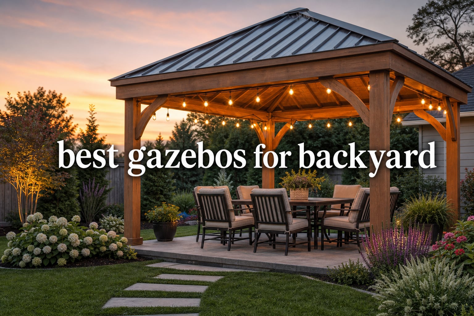 best gazebos for backyard