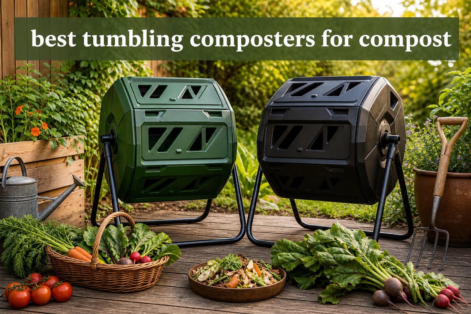 best tumbling composters for compost