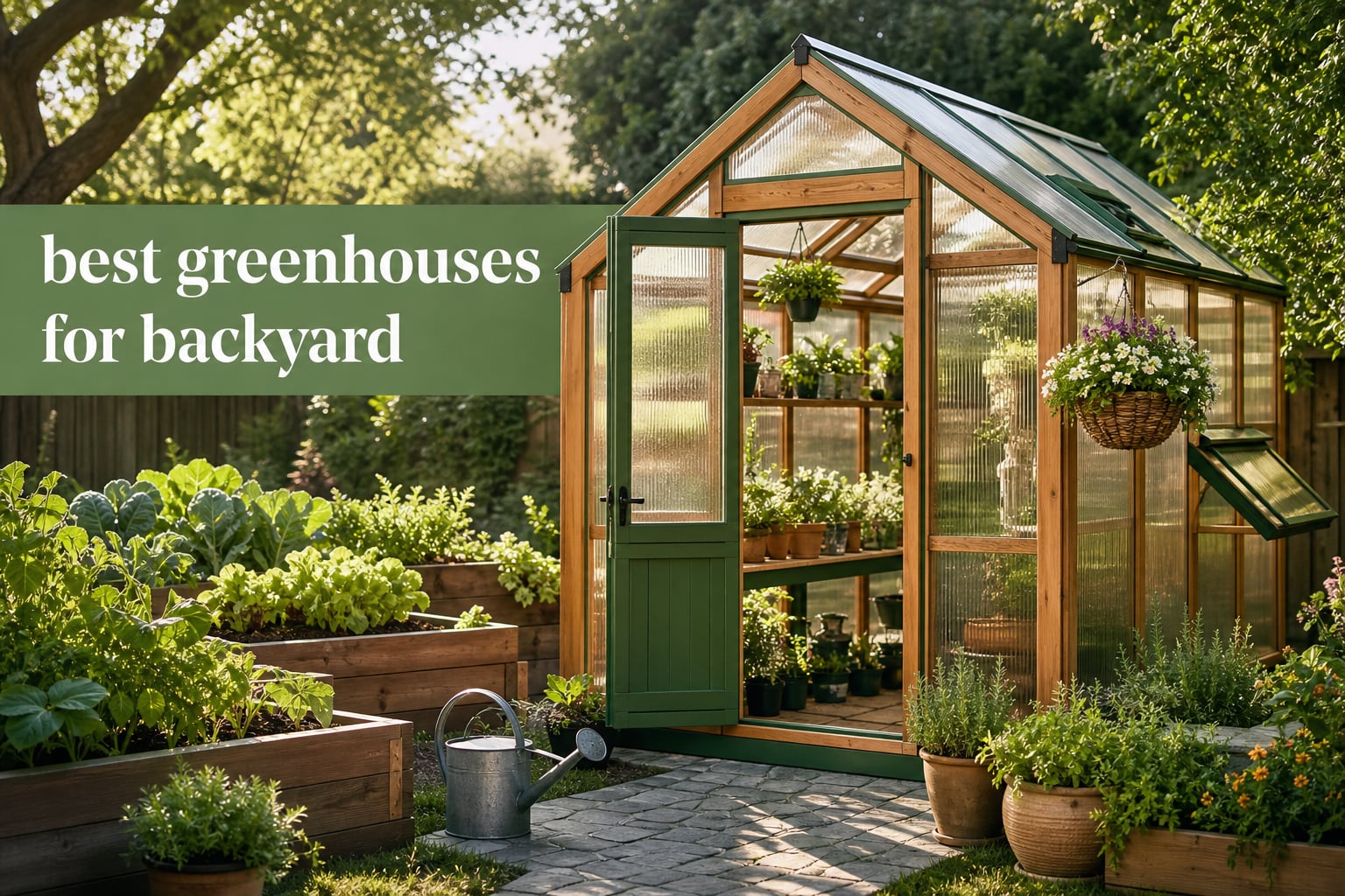 best greenhouses for backyard