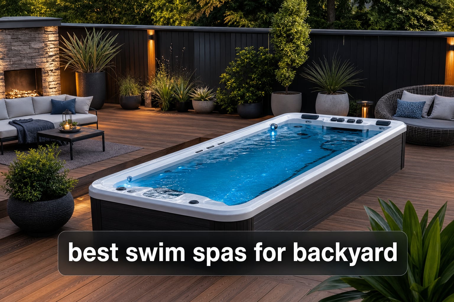 best swim spas for backyard