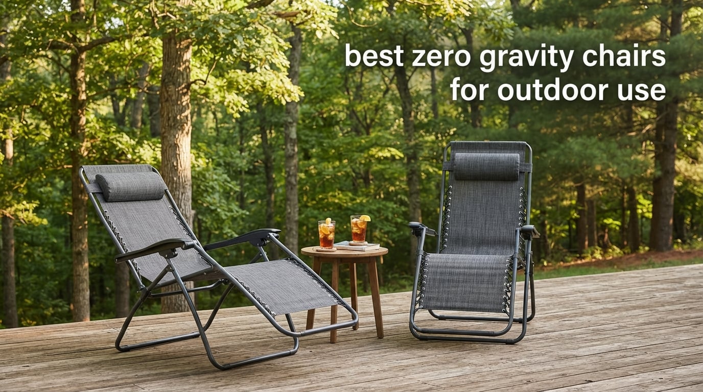 best zero gravity chairs for outdoor use