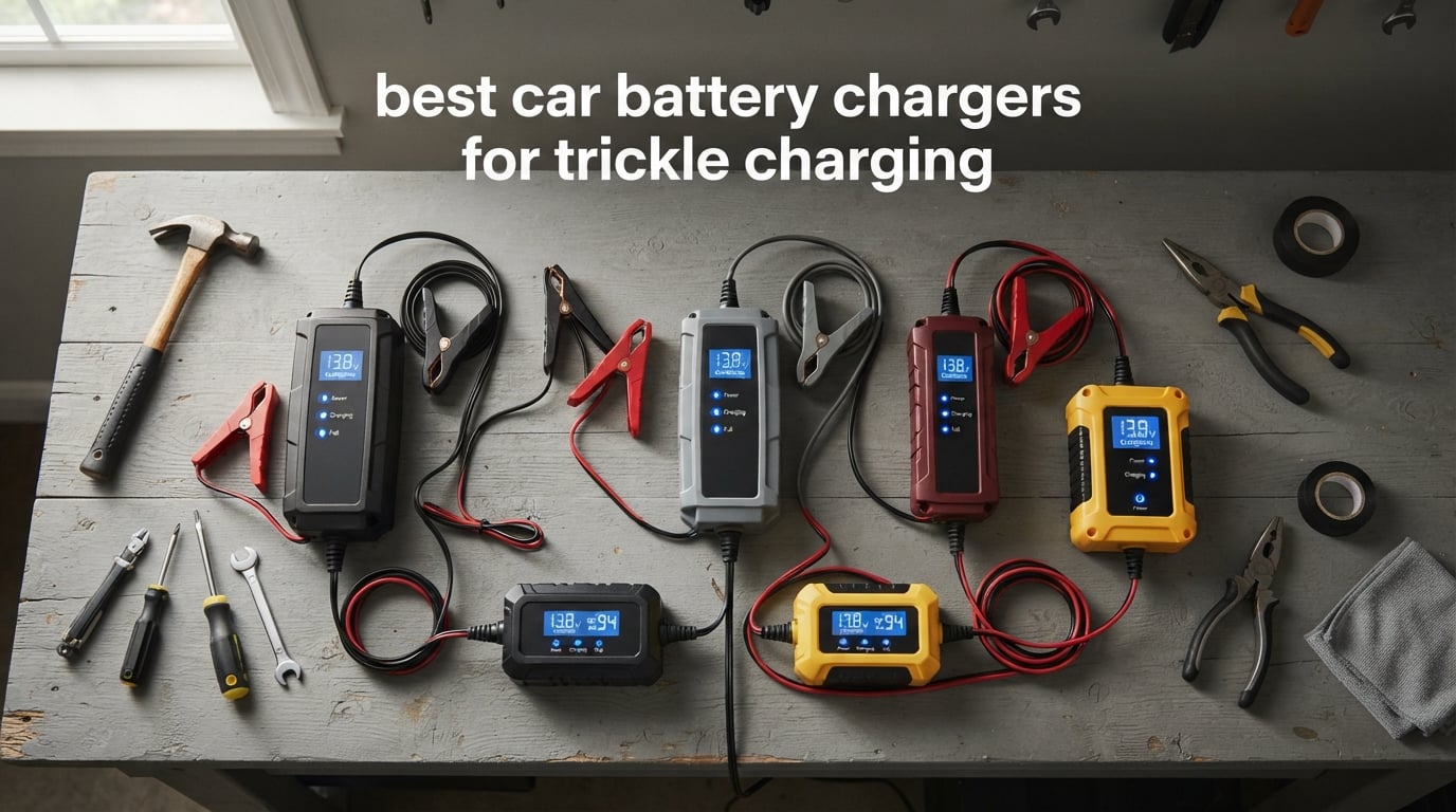 best car battery chargers for trickle charging